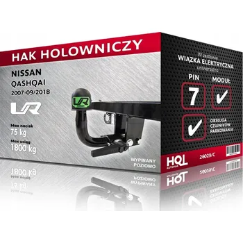 Tažné zařízení Tažné zařízení Nissan QASHQAI, 2007-09/2018