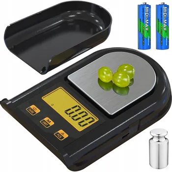 Kuchyňská váha JUBILÉRNÍ VÁHA PŘENOSNÁ KAPESNÍ 500G 0,01G