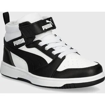 Chlapecká obuv Dětské sneakers boty Puma Rebound V6 Mid AC+ PS 393832 černá 99X, EUR 31.5