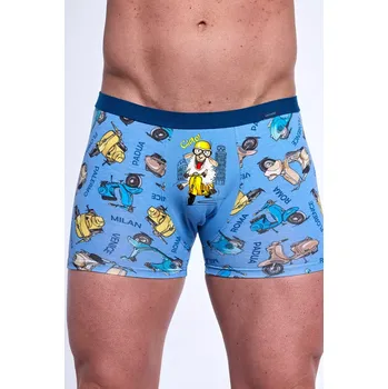 Pánské spodní prádlo TATOO BOXERKY 280 W/25 modrá S