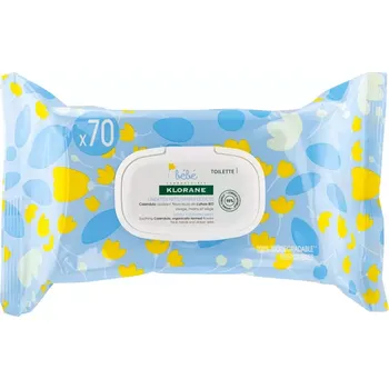 Dětská kosmetika KLORANE BEBE Linget recharge 70 ks-čistící ubrousky