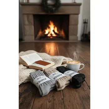 Pánské ponožky Ponožky Knittex 22510 Glamour 07 37-40 nero 37-40