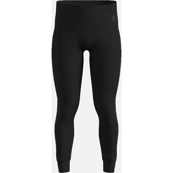 Pánské legíny ODLO Merino 160 BL Bottom Long velikost M Black NEUPLATŇUJE SE