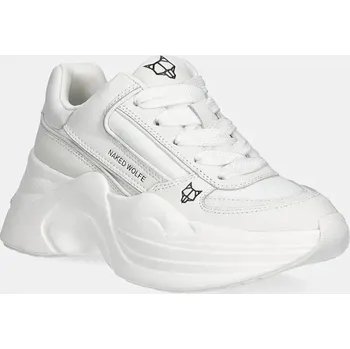 Dámské tenisky Tenisky Naked Wolfe Temple bílá barva, Temple White Lthr, 39, 00X