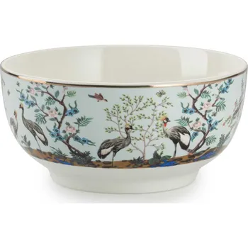 Porcelánová miska ASHLEY V 480 ml modrá/šedá