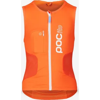 Sjezdové lyže Dětský páteřák POC POCito VPD Air Vest - Fluorescent Orange - vel. S (100 - 120 cm)