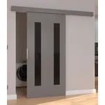 ADRK Hers 106 Lacobel 106/205 šedé/černé