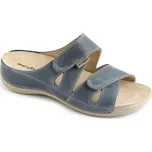 Pantofle ELEN zdravotní obuv dámská modrá 3E-V19 (vhodná pro vysoký nárt) 42