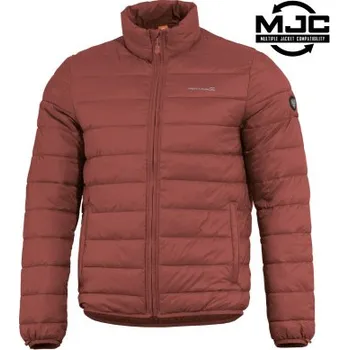 Pánská větrovka Bunda Nucleus Puffer Jacket, Pentagon, Maroon Red, 4XL