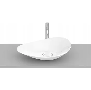 Umyvadlo Umyvadlo na desku asymetrické Roca Ohtake 62,5 cm bílé