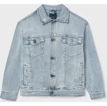 Dívčí bunda Dětská riflová bunda Mayoral 6487.7D.Junior.PPYA modrá 55X, vel. 152