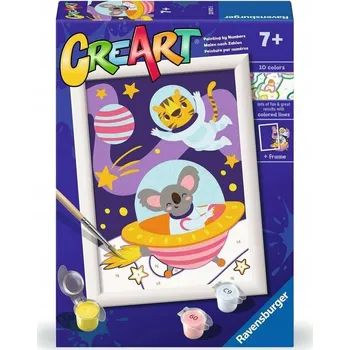 Puzzle Puzzle Ravensburger 0 dílků CreArt pro děti: Wild Animals Vesmírné zvířátko