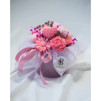 umělá květina Mýdlová kytice Šeřík