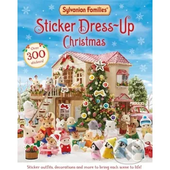 Cizojazyčná kniha Sylvanian Families: Sticker Dress-Up Christmas Book - Macmillan Children's Books Pan Macmillan