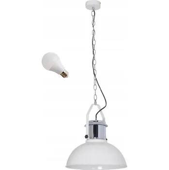 LED Závěsné svítidlo STAN 38 Cm patice E27, bílý kov