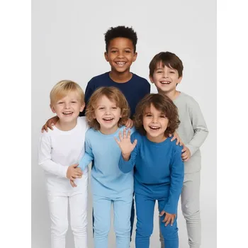 Chlapecké tričko Sinsay - 5 balení triček s dlouhým rukávem - bílá - 041FT-00X - 041FT-00X-122