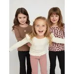 Sinsay - 3 balení triček s dlouhými rukávy - vícebarevná - 850GH-MLC - 850GH-MLC-104