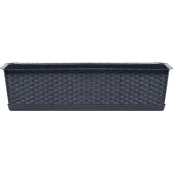 Květináč Šedý plast Květináč Prosperplast 48,9 cm x 17,3 x 15 cm