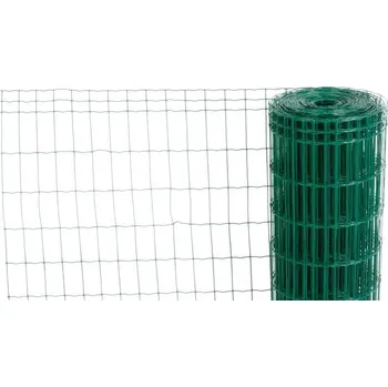 Pletivo Pletivo ohradové EUROPLAST 1, poplastované zelené 1,2x10m