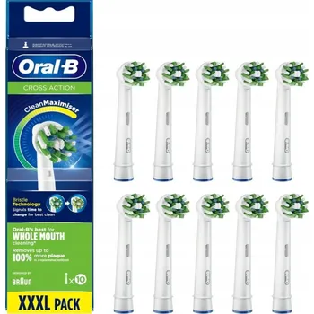 Elektrický zubní kartáček Oral-B Náhradní hlavice Pro Cross Action 10 ks