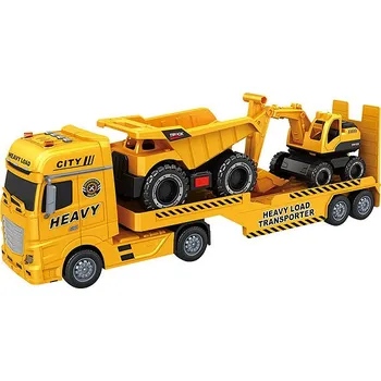 autíčko RE.EL Toys Jumbo truck žlutý