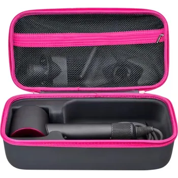 Pevné EVA cestovní pouzdro pro fény DYSON Supersonic Nural a příslušenství - růžové