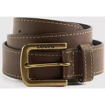 Opasek Levi´s® pánský kožený opasek 000I6-0002 Hnědá 95