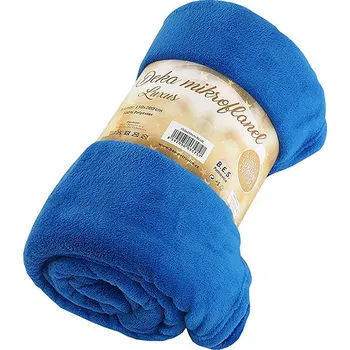 deka B.E.S. - Petrovice Deka mikroflanel EXCLUSIVE 150 × 200 - Blue