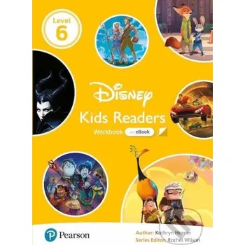 Učebnice Pearson English Kids Readers: Level 6 Workbook with eBook and Online Resources (DISNEY) - Kathryn Harper Pearson