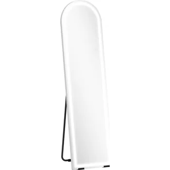 Zrcadlo Celoplošné zrcadlo s osvětlením 150 x 40 cm | bílé