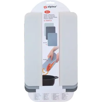 Kuchyňské prkénko Krájecí prkénko Alpina plastové 3 ks
