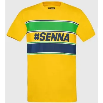 Pánské tričko Fanouškovské tričko Ayrton Senna s motivem Brazil