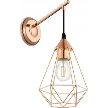 Nástěnné svítidlo Nástěnná lampa Indust E27 60W měděná moderní