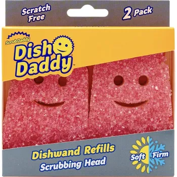 Scrub Daddy Dish Daddy náhradní houbička růžová (2 ks)
