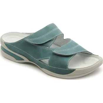 Dámská zdravotní obuv Pantofle LUCY zdravotní obuv dámská tyrkys 5L-E17/9 Medistyle 39