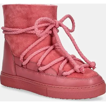 Dívčí sněhule Dětské semišové sněhule Inuikii CLASSIC růžová barva, 65202.001 65202.001.33.38 30X, EUR 36