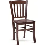 Dřevěná židle Veneta - tmavě hnědá - SLEVA 3% s kodem radost25