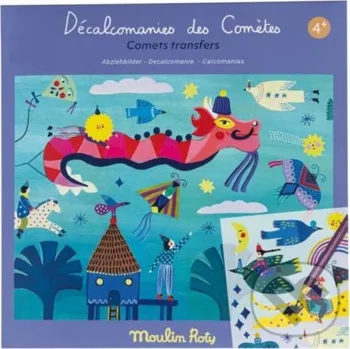 omalovánky Kreativní sada Kouzelné obtisky - Moulin Roty Moulin Roty