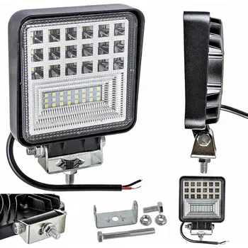 Přední světlomet PRACOVNÍ LED RAMPA 126W HALOGEN SVĚTLOMET 12/24V IP67