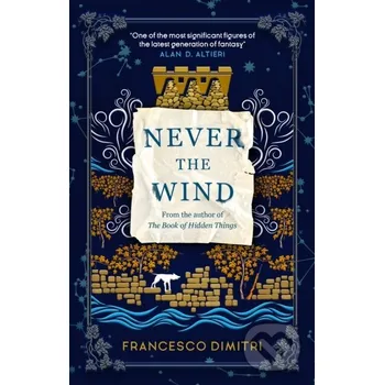 Beletrie pro dospělé Never the Wind - Francesco Dimitri Titan Books