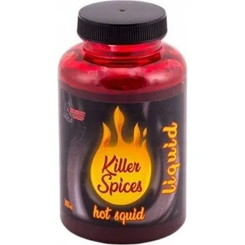 Návnadové aroma LIQUID BANDIT CARP KILLER SPICE 300ml HOT SQUID (Tekutá přísada na kapry s příchutí pikantní oliheň)
