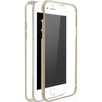 Pouzdro na mobilní telefon White Diamonds 360° Glass, kryt pro Apple iPhone 7/8/SE 2020/SE 2022, průhledný/zlatý