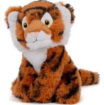 Hračka Teddies Tygr sedící plyš 15cm 0m+