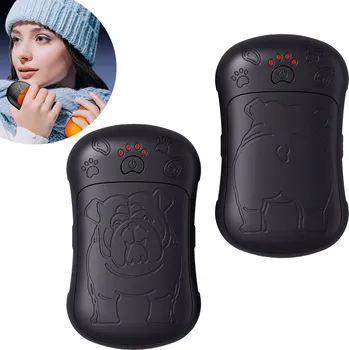 Zabezpečení domácnosti Akumulátorový ohřívač rukou, oboustranný, powerbanka 2*3000 mAh USB