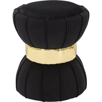 Taburet Taburet FLOWER černý