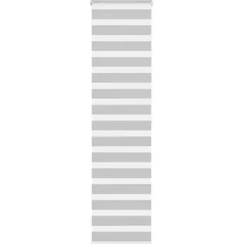 Roleta Zebra roleta, světle šedá, šířka látky 55,9 cm, polyester