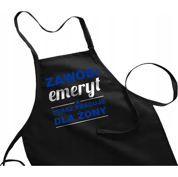 Kuchyňská zástěra ZÁSTĚRA S S POTISKEM - PROFESE: DŮCHODCE