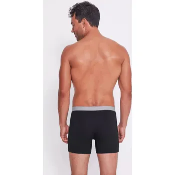 Boxerky sloggi men GO ABC 2.0 Short 2P - BLACK - SLOGGI BLACK - SLOGGI L