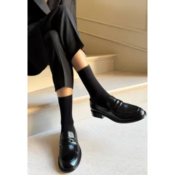 Veneziana Aurelia ponožky nero-nero univerzální