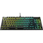 Herní klávesnice Roccat Vulcan TKL AIMO Optical US / USB-A / 1,8 m / RGB podsvícení / černá